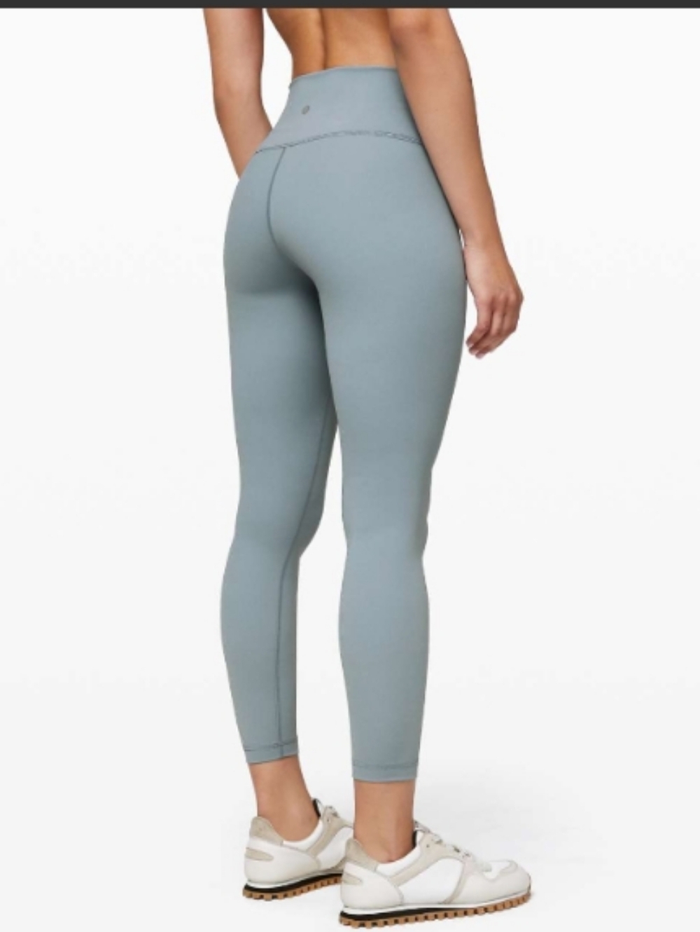 Lululemon Wunder Under High Rise 25" Luxtreme Chambray